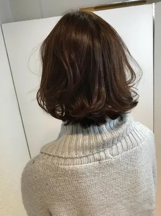 ミディアム カラー デザインカラー🌈 高木リョウのヘアスタイル