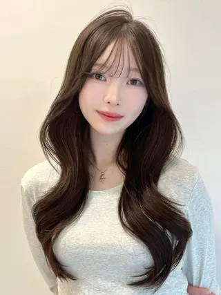 カラー 透明感❄️トレンド/ グレージュ🫧横浜のヘアスタイル