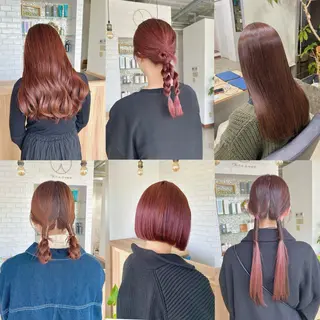 ロング カラー 津田 七美希のヘアスタイル