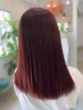 ミディアム Angelica manaのヘアスタイル