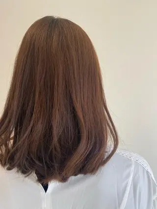 セミロング aile TotalBeautySalon 生駒店所属・むらい ゆいのヘアスタイル