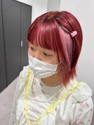 ショート カラー ally hairsalon所属・Emi .のヘアスタイル