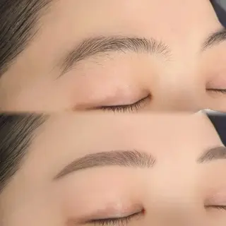 アイブロウ ヒメザキ ユリのヘアスタイル