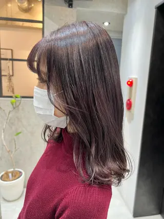 ミディアム カラー 🌿ニュアンス/髪質 改善🌿Fukudaのヘアスタイル
