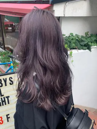 ロング カラー ヘアアレンジ SALOWIN原宿ash店所属・理想のハイトーンへ 🌙サイダサキのヘアスタイル