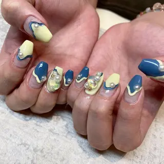 ネイル among アマン所属・lecoa_ kana／amongのネイルデザイン