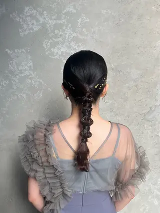 ヘアアレンジ howpe所属・代官山マツパ shihoのマツエク・マツパデザイン