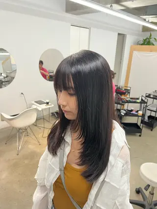 ロング build所属・秋山 花音のヘアスタイル