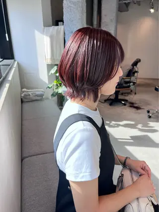 ショート カラー 🌐👽フクイ キララ🌎💎のヘアスタイル