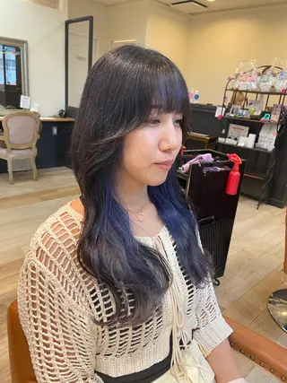 ロング 亀川蓮 Agu hairのヘアスタイル