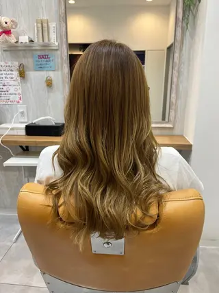 セミロング 桑原 りゆのヘアスタイル