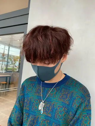 カラー 名古屋/デザイン/ ブリーチ/松井亮磨のヘアスタイル