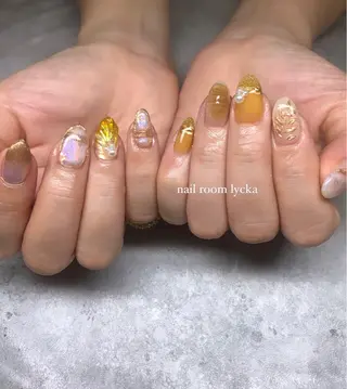 ネイル ﾈｲﾙﾙｰﾑﾘｯｶ 𝐦𝐚𝐲𝐮のネイルデザイン