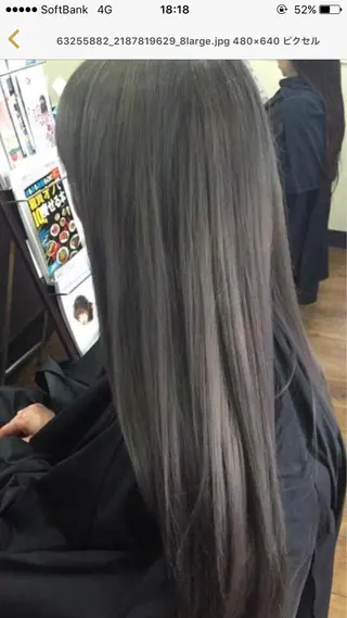 カラー ✨推し活カラー💜 MISAKIのヘアスタイル