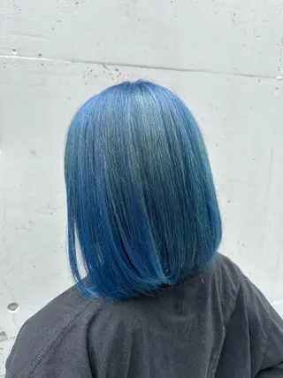ショート カラー ヘアアレンジ TACE新宿所属・おさない りくのヘアスタイル