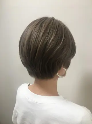ショート カラー NATSUKI💟 EARTH二俣川のヘアスタイル