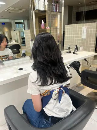 ロング カラー 韓国レイヤーカット /REIのヘアスタイル