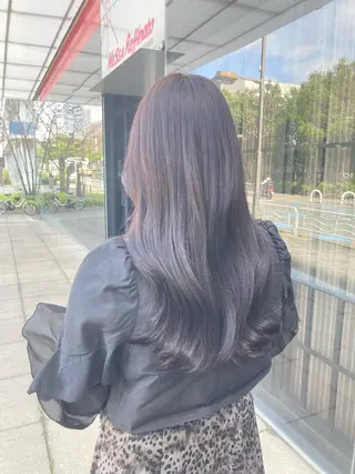 ロング カラー ヘアアレンジ シャルマン銀座店所属・🌟東銀座マンツーマ ン🌟タカナシのヘアスタイル