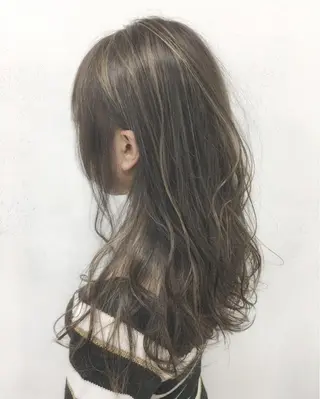 ロング カラー ヘアアレンジ エクステの神様 ▫️原島ユウヤ▫️のヘアスタイル