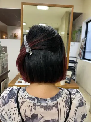 ショート CARE SHINSAIBASHI所属・縮毛・酸性ストレート 専門 今井のヘアスタイル