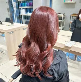 カラー 〖 韓国hair 〗 室岡　咲希のヘアスタイル