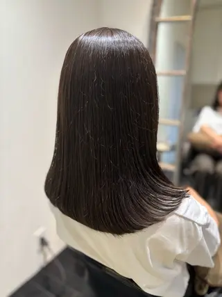 ミディアム カラー ducha所属・DUCHA Tomida naoのヘアスタイル