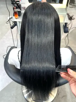 ロング ボブ/くびれボブ/ 髪質改善/Ru-kaのヘアスタイル