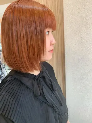 ミディアム カラー DiMPlE  ディンプル所属・🌸スタイリスト 山浦美恵のヘアスタイル