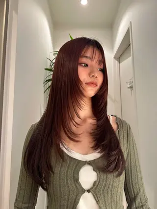 ロング hinako 🍒のヘアスタイル