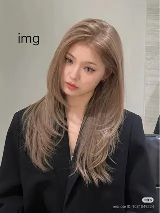 ロング MaisonAmili所属・乕谷 美潮のヘアスタイル