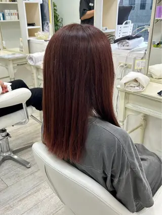 ロング 岡崎 嶺のヘアスタイル