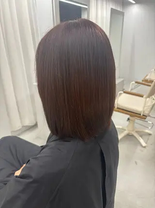 カラー 梅村 真綾のヘアスタイル