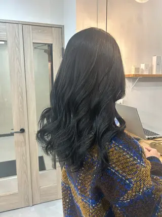 ロング カラー 後藤紗英/髪質改善 /オリーブベージュのヘアスタイル