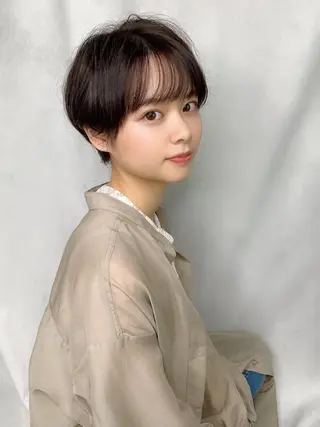 ショート ショート、ボブ シマダマサトのヘアスタイル