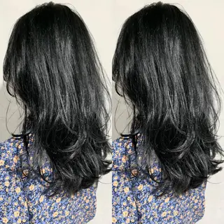 セミロング カラー 岡崎勇人/レイヤー/ 韓国/ケラチンTRのヘアスタイル