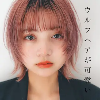 ショート カラー 梅田 illfrere 所属・イルフレール ryuのヘアスタイル