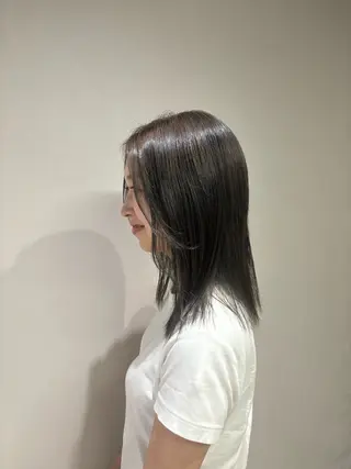 セミロング カラー 🐼 こゆきのヘアスタイル