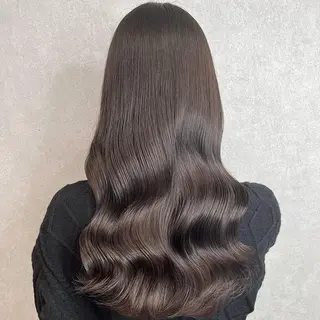 ロング カラー レイヤー🤍 ベージュ🤍　聖奈のヘアスタイル