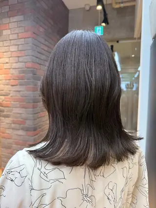ミディアム カラー 吉川 慶斗のヘアスタイル