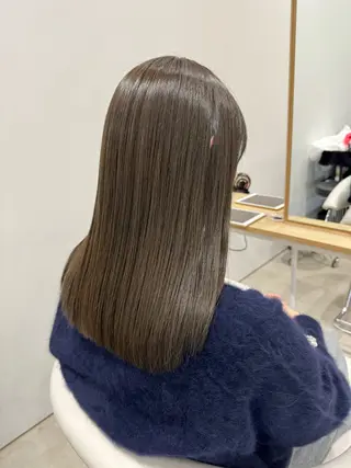 セミロング 透明感カラー✴︎ SAYAKAのヘアスタイル