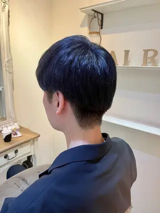 カラー メンズ メンズパーマ 山崎純生のヘアスタイル