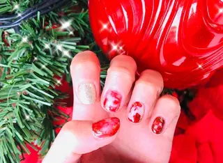 ネイル 中谷 明日香のヘアスタイル