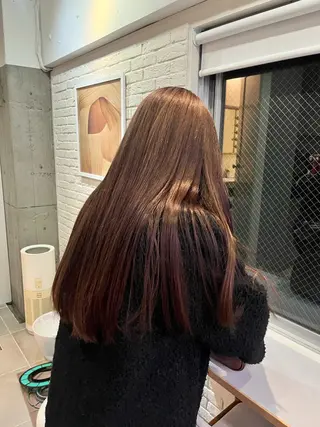 ロング カラー くすみカラー/ 海外ヘア/ろーれんのヘアスタイル
