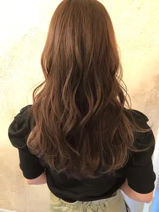 ロング カラー ⚡️メンズ/波巻き/ 片岡篤宣/水戸⚡️のヘアスタイル