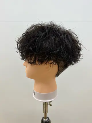 ショート パーマ メンズ 湘南のパーマ職人 🔥清水琉葵🔥のヘアスタイル