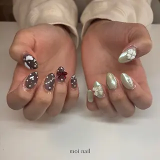 ネイル moi nail ˙⋆.˚のネイルデザイン
