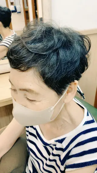 ショート 林 エリのヘアスタイル