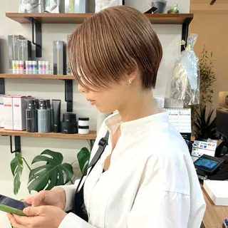 ショート カラー 朝がちょっと楽しくな るshort・bobのヘアスタイル