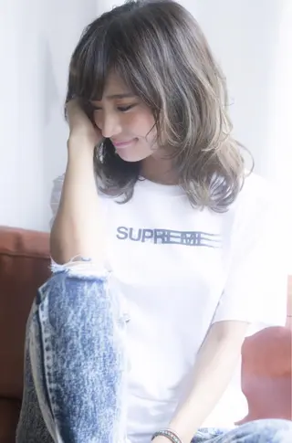 ミディアム 竹内ケンゴ🇰🇷 EIGHT藤沢のヘアスタイル