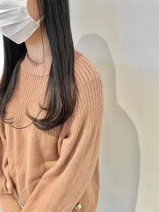 ロング カラー ufu所属・🫧KOWATA KASUMI🫧のヘアスタイル